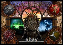 Game Of Thrones Pinball Alternative Translite Nouvelles Versions (6 Choix)