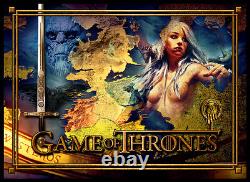 Game Of Thrones Pinball Alternative Translite Nouvelles Versions (6 Choix)