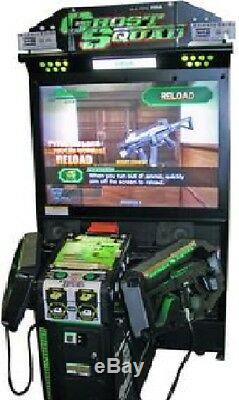 Ghost Machine Squad Arcade Par Sega (excellent État) Rare