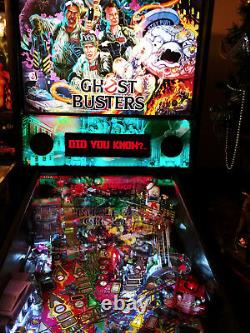 Ghostbusters Lighted Speaker Panel Mod Custom Art 2 Stern Pinball Machine-led