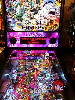 Ghostbusters Lighted Speaker Panel Mod Custom Art 2 Stern Pinball Machine-led