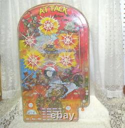 Gi Attack Pinball Machine Wolverine Toy Co Pittsburgh Pa USA