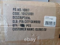 Globe Pin City Cruiser en bambou complet, neuf en boîte, ouvert, jamais utilisé