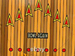Gottileb Strikes N' Spare Bowling Pinball Machine Jeu Playfield Avec Matériel