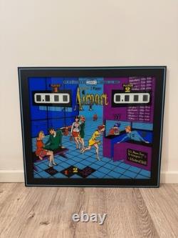 Gottlieb & Co Aéroport Pinball Backglass