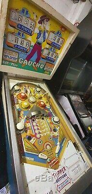 Gottlieb Gaucho 4 Joueur Pinball Livraison Gratuite Sur Ce Flipper