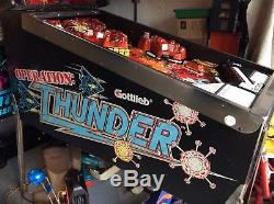 Gottlieb Opération Thunder Ot Pinball Machine