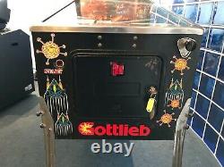Gottlieb Operation Thunder Pinball Table Arcade Machine Ordre De Travail