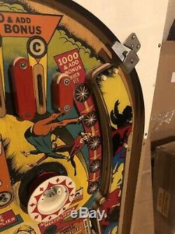 Gottlieb Pinball Charlies Angels Machine D'occasion Peuplée Playfield. Support Mural