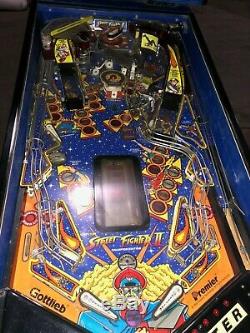 Gottlieb Pinball Street Fighter Championship Machine 1992 Pin Superbe