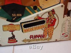 Gottlieb World Champ 1957 Machine À Flipper Playfield Boxe Americana Pop Art