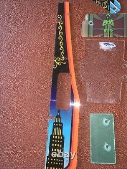 Graphiques de machines à sous vintage, pièces graphiques d'arcade, grand lot rare