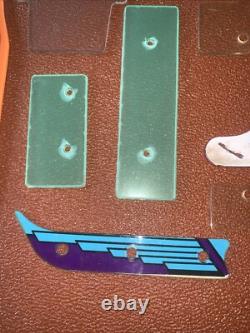 Graphiques de machines à sous vintage, pièces graphiques d'arcade, grand lot rare