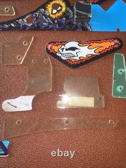 Graphiques de machines à sous vintage, pièces graphiques d'arcade, grand lot rare