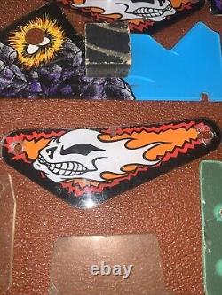 Graphiques de machines à sous vintage, pièces graphiques d'arcade, grand lot rare