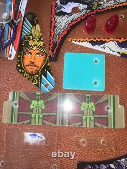 Graphiques de machines à sous vintage, pièces graphiques d'arcade, grand lot rare