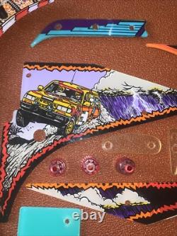 Graphiques de machines à sous vintage, pièces graphiques d'arcade, grand lot rare