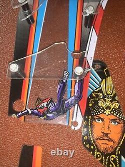 Graphiques de machines à sous vintage, pièces graphiques d'arcade, grand lot rare