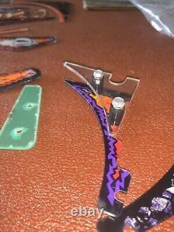 Graphiques de machines à sous vintage, pièces graphiques d'arcade, grand lot rare