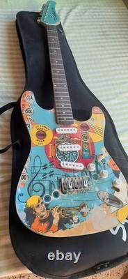 Guitare électrique Telecaster vintage personnalisée à thème de flipper