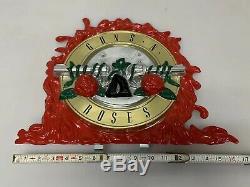 Guns N Données East Roses Pinball Machine Topper Withbrackets Vintage 1990