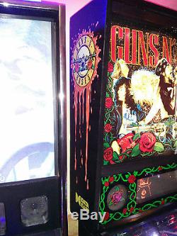 Guns N Roses Pinball Machine Collector Quality & Factory Fitted Headphone Port