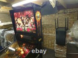 Guns N Roses Pinball Machine Rock Souvenirs- Stunning Warrantied