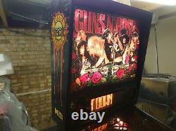 Guns N Roses Pinball Machine Rock Souvenirs- Stunning Warrantied