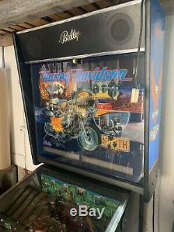 Harley Davidson Pinball Machine De 1ère Génération