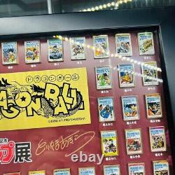 Illustration de couverture de bande dessinée de l'exposition Jump signée par Akira Toriyama de Dragon Ball