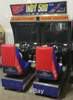 Indy 500 Machine D'arcade Par Sega (excellent Condition) Rare Mise À Niveau De Withlcd