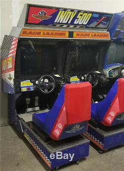 Indy 500 Machine D'arcade Par Sega (excellent Condition) Rare Mise À Niveau De Withlcd