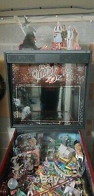 Jersey Jack Pinball Wizard Of Oz Pinball Machine Ruby Red 75e Anniversaire Ed