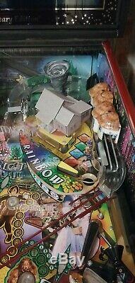 Jersey Jack Pinball Wizard Of Oz Pinball Machine Ruby Red 75e Anniversaire Ed