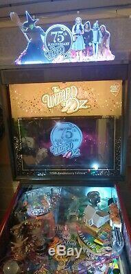 Jersey Jack Pinball Wizard Of Oz Pinball Machine Ruby Red 75e Anniversaire Ed