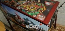 Jersey Jack Pinball Wizard Of Oz Pinball Machine Ruby Red 75e Anniversaire Ed