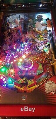 Jersey Jack Pinball Wizard Of Oz Pinball Machine Ruby Red 75e Anniversaire Ed