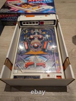 Jeu d'action de flipper TOMY ATOMIC ARCADE des années 1980 en état de fonctionnement