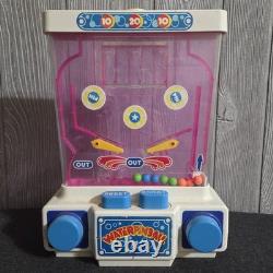 Jeu d’eau Waterpinball TOMY des années 1980, jouet flipper vintage RARE