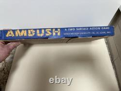 Jeu de Bagatelle Vintage AMBUSH Poosh M Up Table Pinball Northwestern avec Boîte