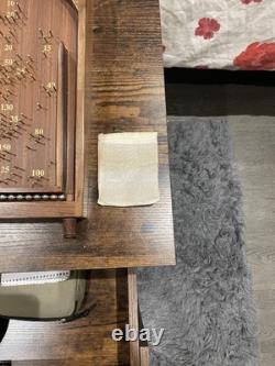 Jeu de Bagatelle de Poche Vintage en Bois de Sheesham