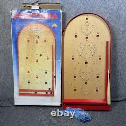 Jeu de Bagatelle en Bois Fortuna Vintage - Arcade Rétro de Style Flipper