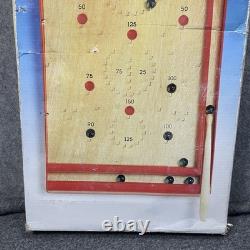 Jeu de Bagatelle en Bois Fortuna Vintage - Arcade Rétro de Style Flipper