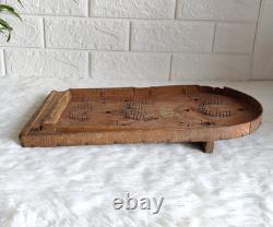 Jeu de Flipper Bagatelle en Bois Antique Jouet Accessoires pour Enfants avec Manuel au Dos WN682