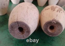 Jeu de Quilles et Boules en Bois Vintage / Carnaval / Cirque / Fête