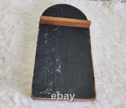 Jeu de Société Bagatelle Antique Machine à Billes en Bois Jouet 16 Boules en Laiton WN355