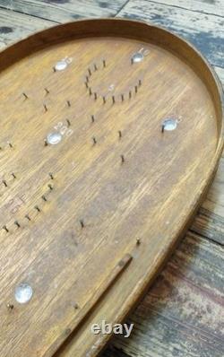 Jeu de Table de Pachinko en Bois Vintage Japonais Corinthien Pinball Rétro Showa Rare