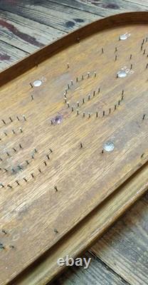 Jeu de Table de Pachinko en Bois Vintage Japonais Corinthien Pinball Rétro Showa Rare