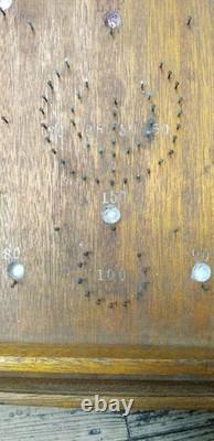 Jeu de Table de Pachinko en Bois Vintage Japonais Corinthien Pinball Rétro Showa Rare