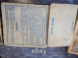 Jeu de bagatelle de table Pinball vintage AMBUSH Poosh M Up Northwestern avec boîte